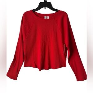 Z By ZELLA Red Ribbed Athletic Junior XL Top
BNWT